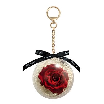 Pendant Sphere with rose model A (9cm) - Valentine&#039;s Day - Mother&#039;s Day TIP