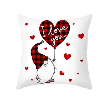 Decorative pillowcase Gnomes / Gnomes 01 (45cm) - Valentine&#039;s Day - Mother&#039;s Day TIP