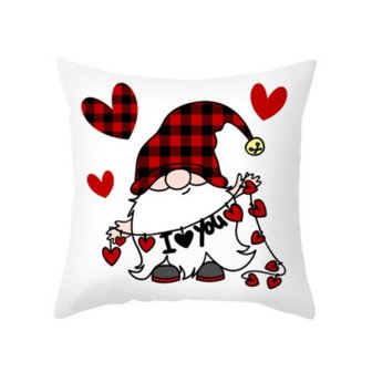 Decorative pillowcase Gnomes / Gnomes 03 (45cm) - Valentine&#039;s Day - Mother&#039;s Day TIP