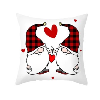 Decorative pillowcases Gnomes / Gnomes 01 to 04 (45cm/4pcs) - Valentine&#039;s Day - Mother&#039;s Day TIP