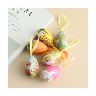 Decoration Easter eggs assorted (12 pieces)