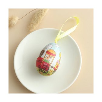 Decoration Easter eggs assorted (12 pieces)