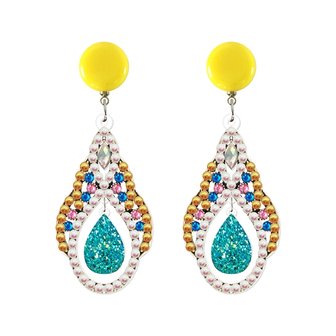 Diamond Painting Earrings (2 pieces)