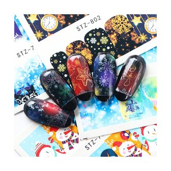 Nail Sticker Set Christmas 04 (30 sheets)