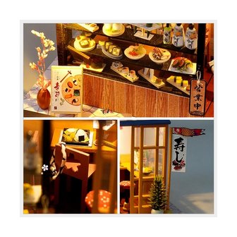 Miniature DIY House TD35 Sushi Shop