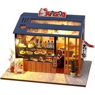 Miniature DIY House TD35 Sushi Shop