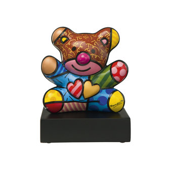 TRULY YOURS Goebel Figur Bär bear PopArt 66451461 Romero Britto Herz Heart Teddy 