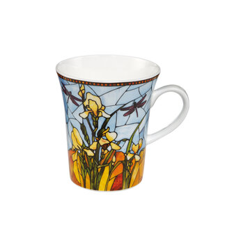 Goebel - Louis Comfort Tiffany | Coffee / Tea Mug Iris | Cup - porcelain - 400ml