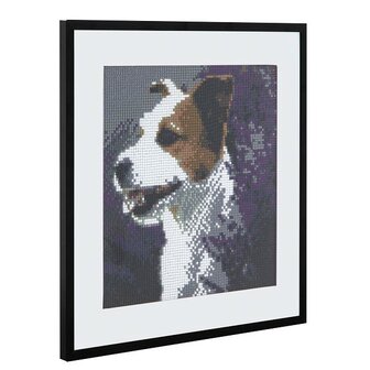 Grafix Diamond Painting - Dog 30x30cm - Round