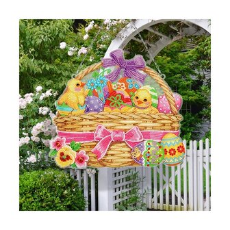 Diamond Painting Hanging Easter ornament with lighting 6 (30cm)