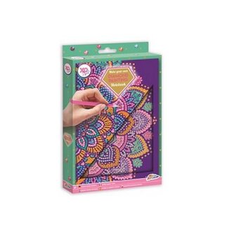 Grafix Diamond Painting A5 Hardcover notebook 100 pages (Mandala 1)