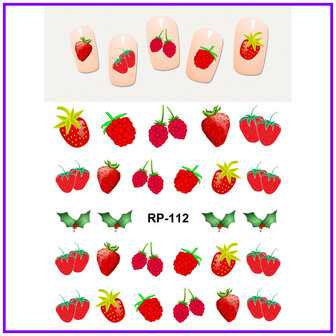 Nail Sticker Set Fruit 02 (150 stickers)