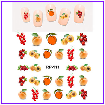 Nail Sticker Set Fruit 02 (150 stickers)