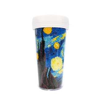 Diamond Painting Drinking Cup 03 (Vincent van Gogh - Starry Night)