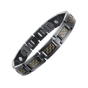Magnetic Titanium (men&#039;s) bracelet Noah Yellow