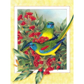 Diamond Painting Schilderachtige vogels