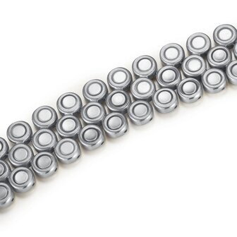 Magnetic steel women&#039;s / men&#039;s bracelet Lacy (gold + silver colored)