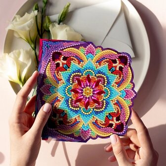 Diamond Painting Greeting Cards Set Mandala (8 cards)