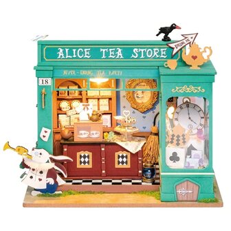 Miniatuur Zelfbouw huisje Rolife Alice&#039;s Tea Store