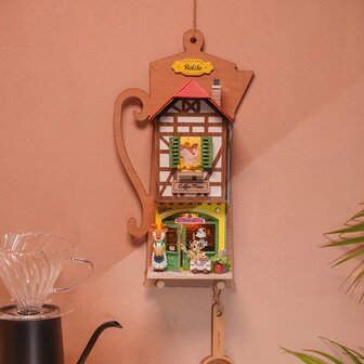 Miniature DIY house Rolife Lazy Coffee House