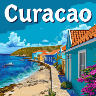 Diamond Painting Vakantie liefde - Curacao