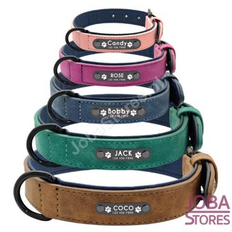 rots Regan auditorium Custom Honden Halsband met eigen naam - Shop now - JobaStores