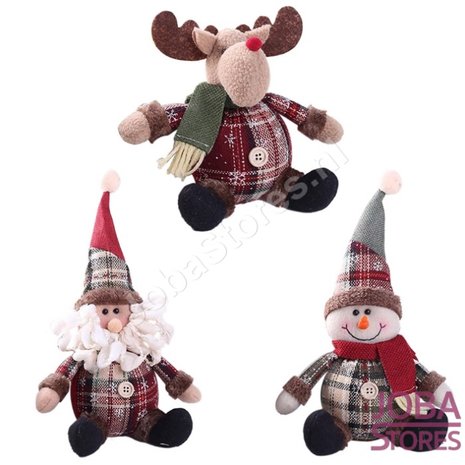 Kerst Poppen Set 01 (3 stuks)