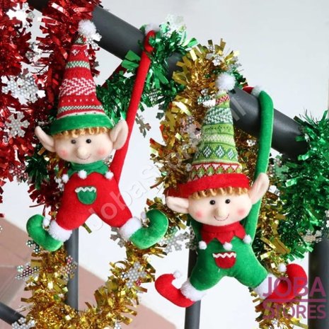 Kerst Poppen Set Elfjes (2 stuks)