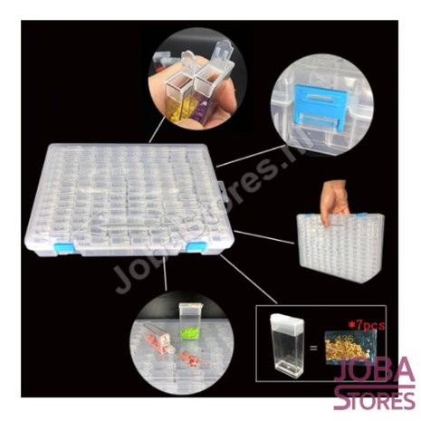 Nu Geest Madeliefje Diamond Painting Sorting box 140 slots TicTac style + A4 Lightpad - Shop  now - JobaStores