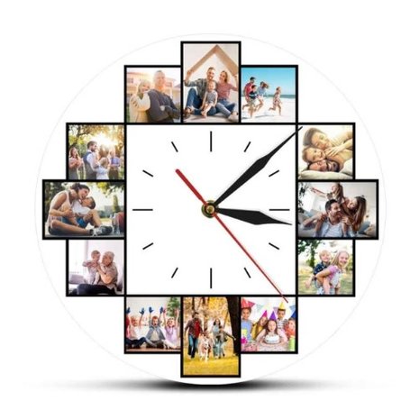 Custom Clock with own photos 001