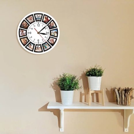 Custom Clock with own photos 002