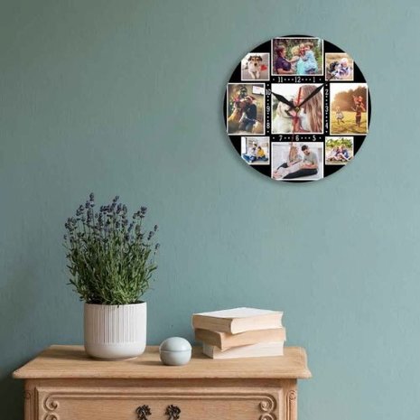 Custom Clock with own photos 003