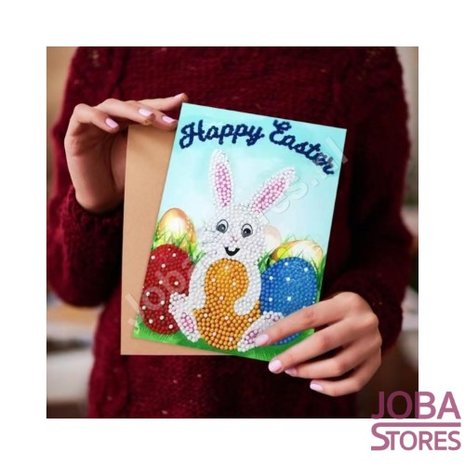 Diamond Painting Greeting Cards Set Easter (4 pieces)