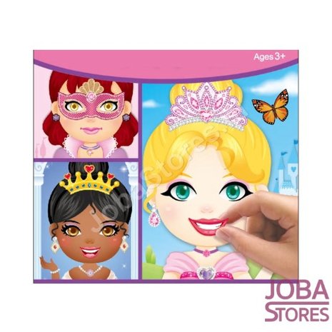 Sticker Fun Sticker Set Fashion Princesses (6 pieces)