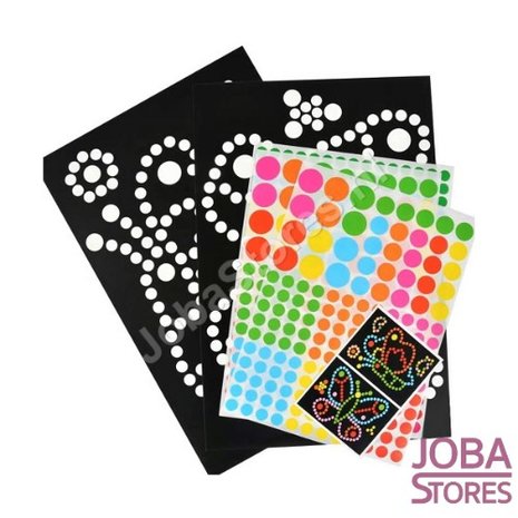 Sticker Fun Sticker Set Dots (6 pieces)