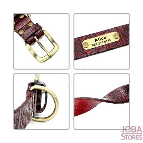 Custom Dog Collar 008 with your own name