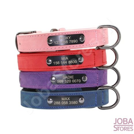 Custom Dog Collar 010 with your own name