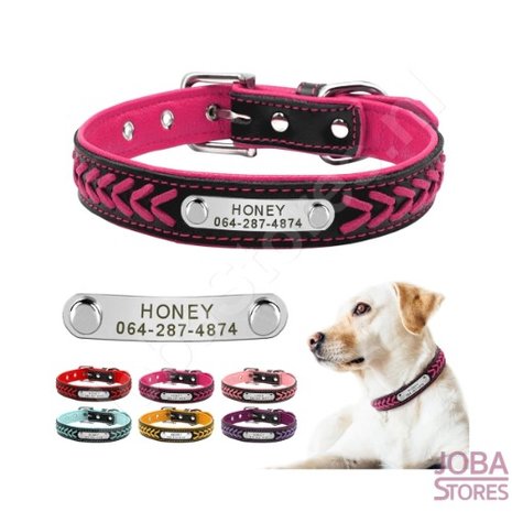 Custom Dog Collar 011 with your own name
