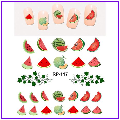 Nail Sticker Set Fruit (150 stickers)