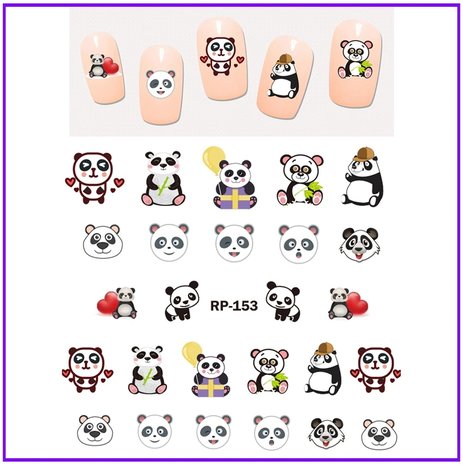 Nail Sticker Set Animals (150 stickers)