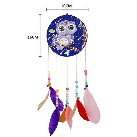 Diamond Painting Wind Chimes Butterflies 01