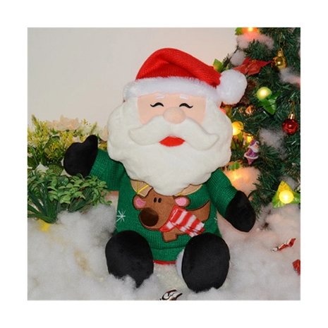Santa Claus doll with zipper 50cm