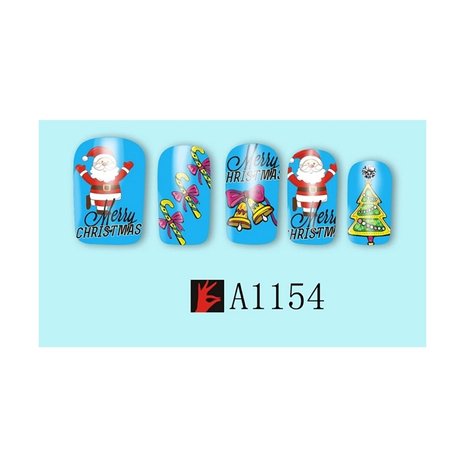 Nail Sticker Set Christmas 02 (12 sheets)