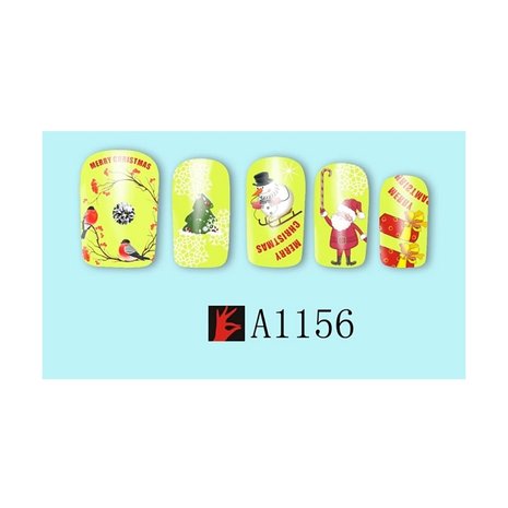 Nail Sticker Set Christmas 02 (12 sheets)