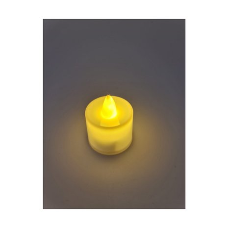 Diamond Painting Tealight holder with LED candle (Glass - Round)