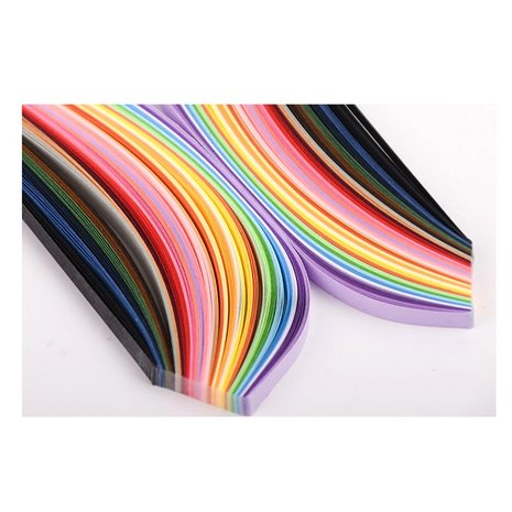 Includes 9 Gradient Color Strip Set Quilling Kit 23-in-1 Paper Quilling Set
