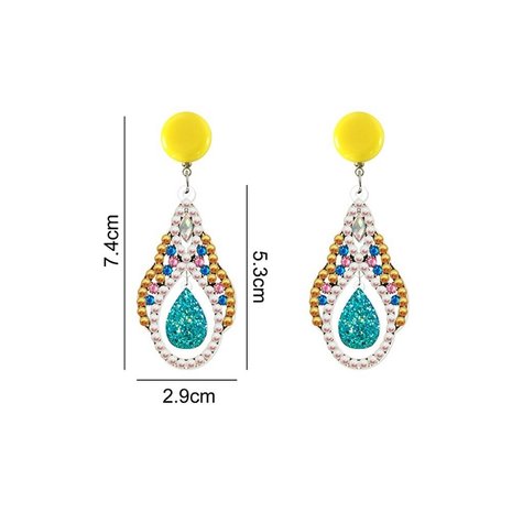 Diamond Painting Earrings (2 pieces)