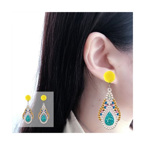 Diamond Painting Earrings (2 pieces)