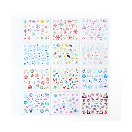 Nail Sticker Set Christmas 04 (30 sheets)