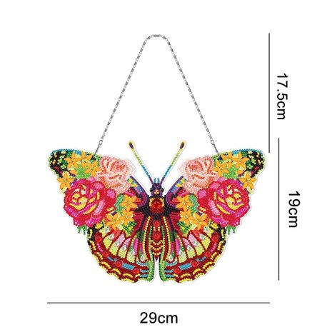 Diamond Painting Hanging Ornament Butterfly (30cm)